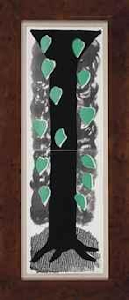 The Tall Tree (M.C.A.T. 314) by David Hockney