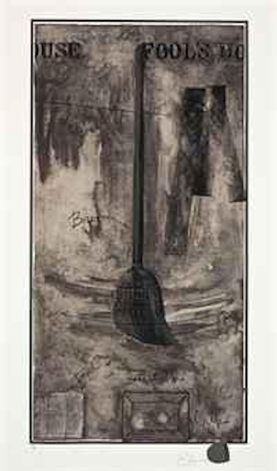 Fool's House Black State (ULAE 110; Gemini 356) by Jasper Johns