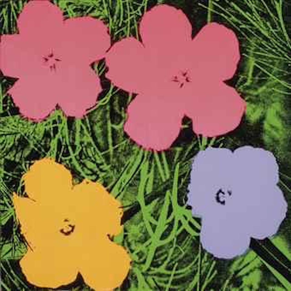 Flowers: one plate (F. & S. II.73) by Andy Warhol