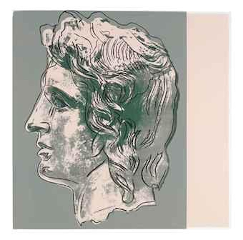 Alexander the Great: one plate (see F. & S. II.291-292) by Andy Warhol