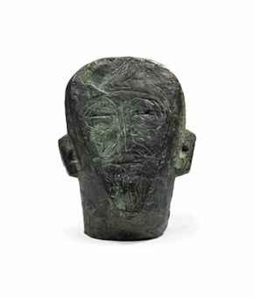 Tête Du Père (Plate I) by Alberto Giacometti