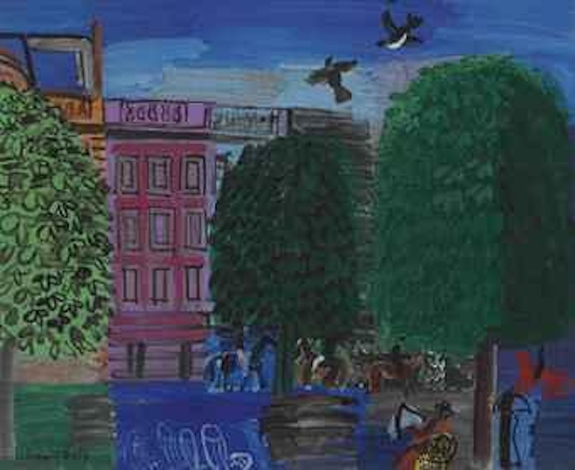 L'Avenue du Bois by Raoul Dufy