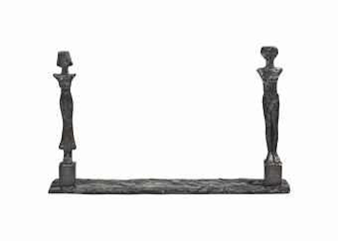 Deux Caryatides by Diego Giacometti