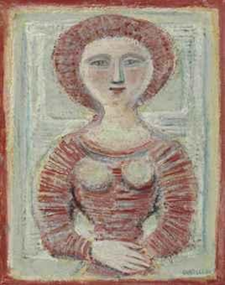 Donna Rossa by Massimo Campigli