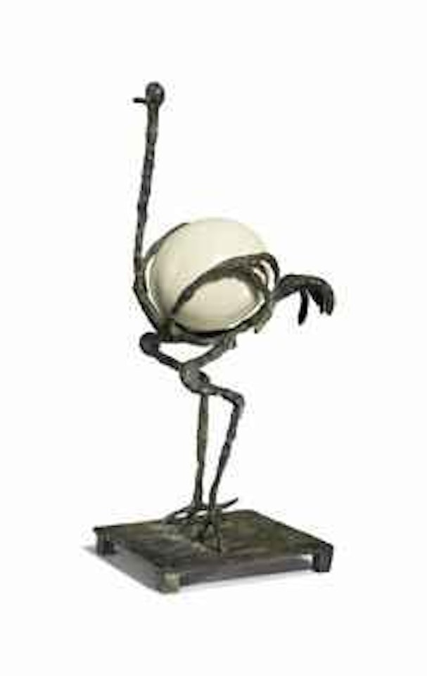 L'autruche by Diego Giacometti