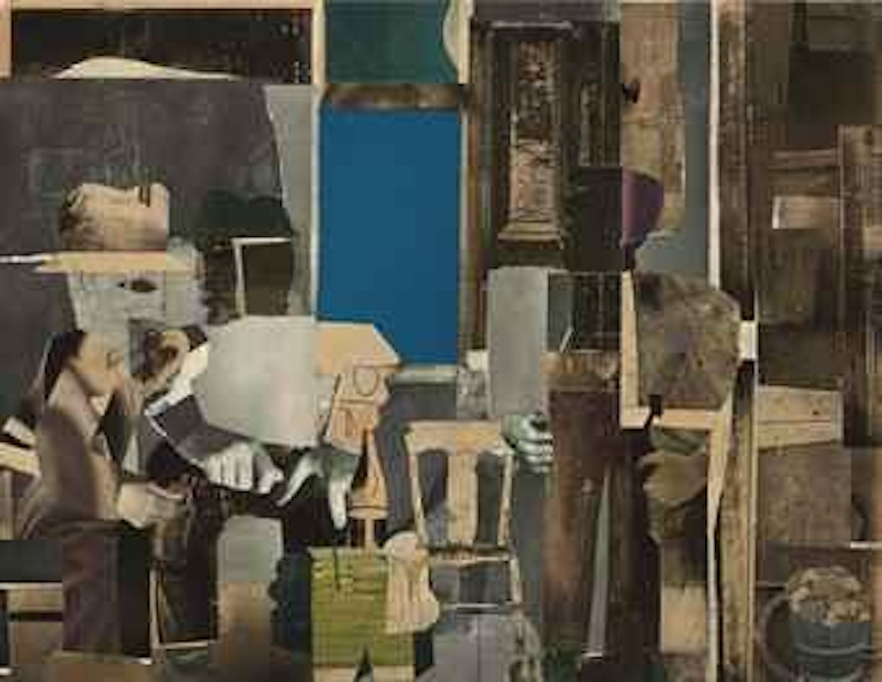 Gray Interior by Romare Bearden