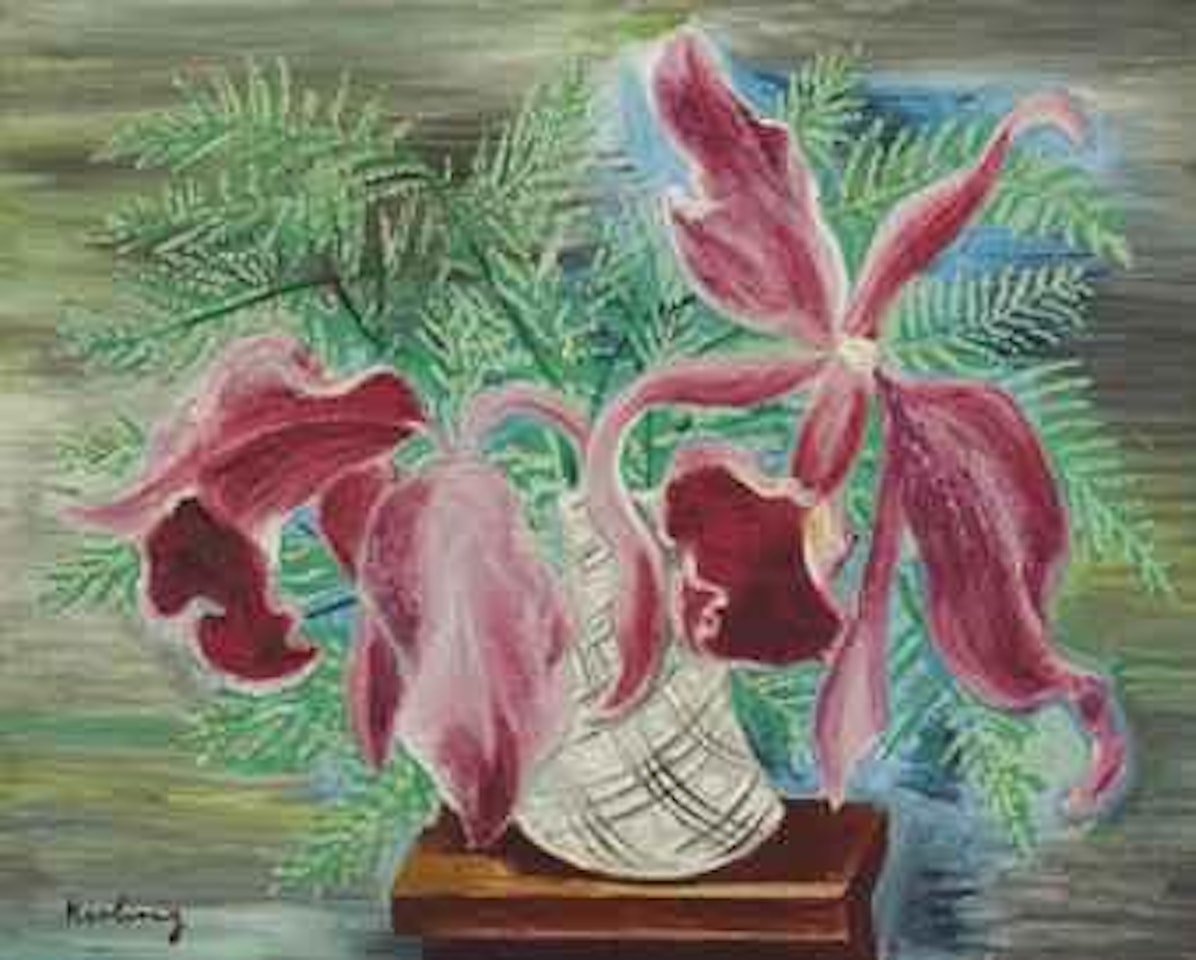 Fleurs by Moïse Kisling