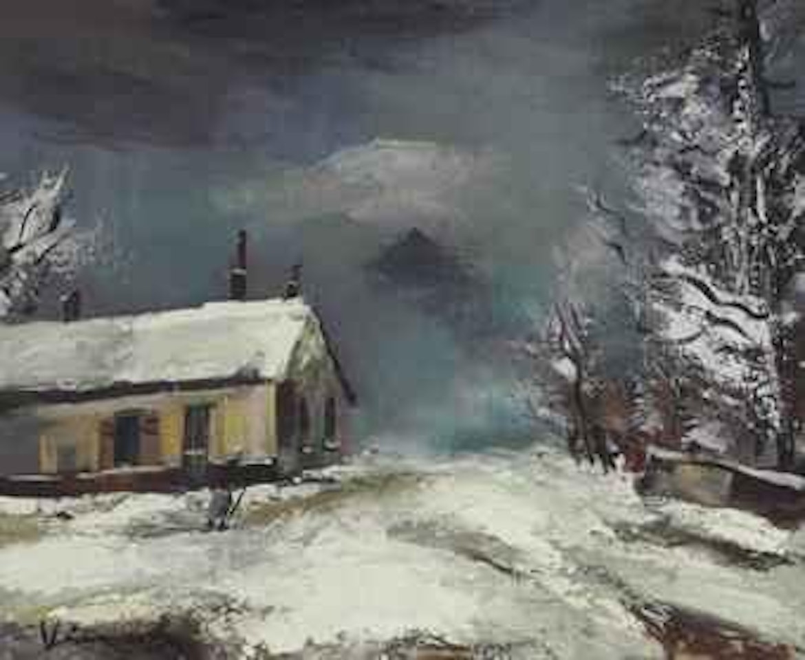 Scène de neige by Maurice de Vlaminck