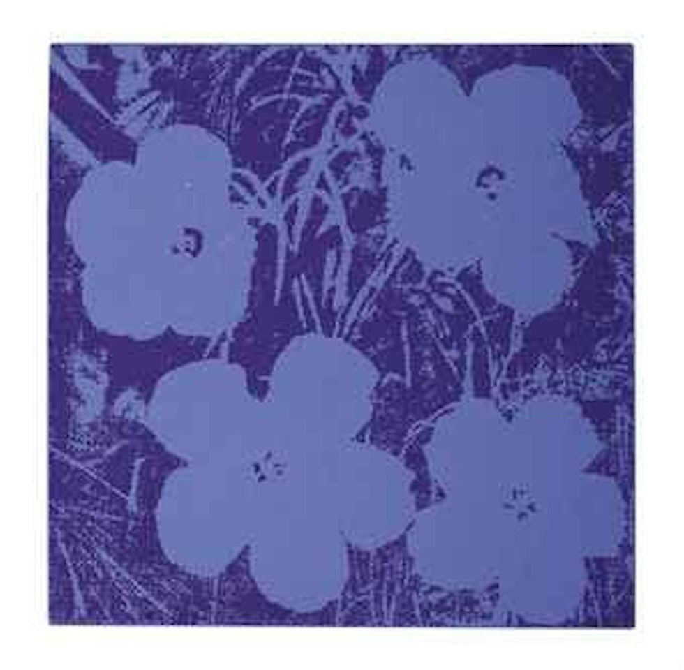 Flowers by Andy Warhol