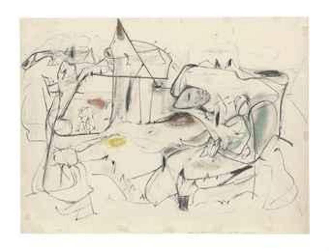 Study for Agony by Arshile Gorky
