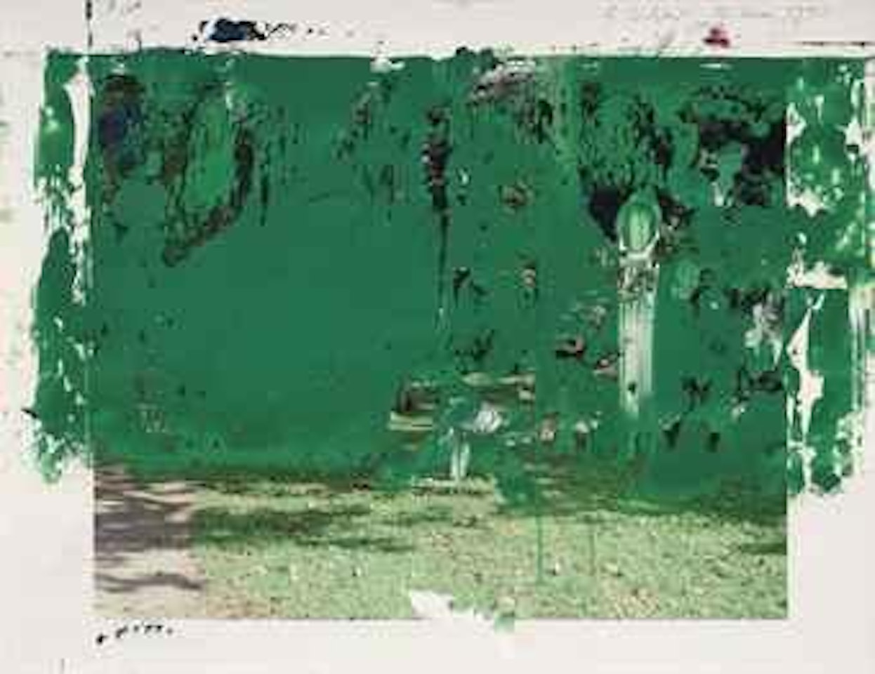 Park. 10.5.1990 by Gerhard Richter