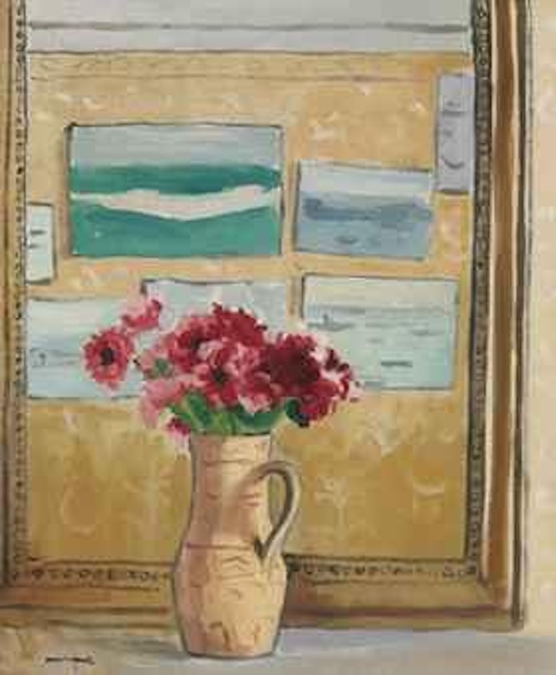 Le bouquet au miroir by Albert Marquet