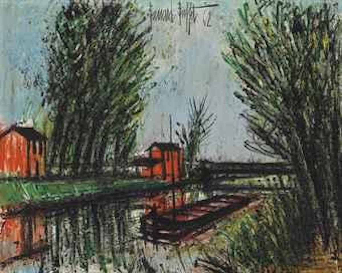 Bords de l'Yonne by Bernard Buffet