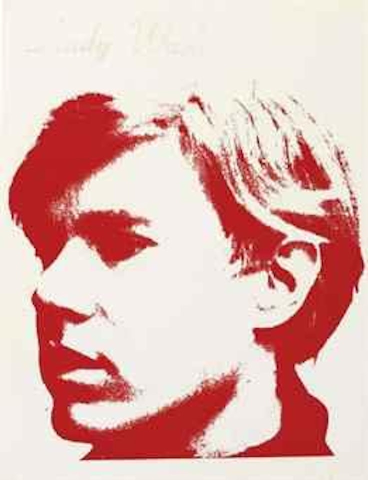 Self portrait by Andy Warhol