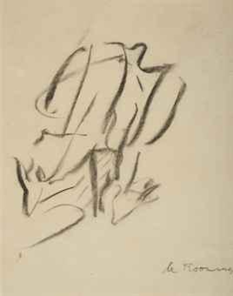 Untitled (Woman Walking) by Willem de Kooning