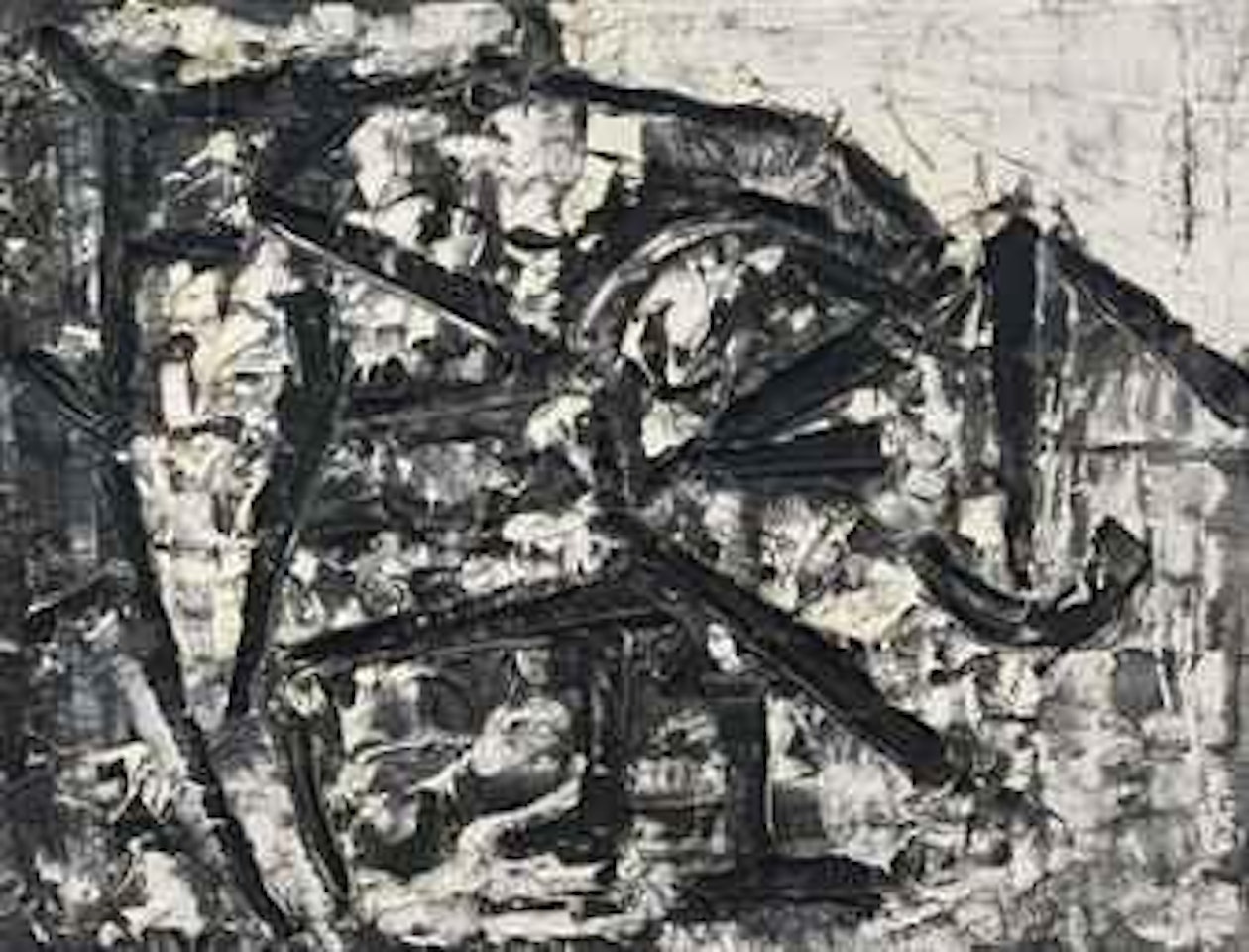 Untitled (Iceberg series) by Jean-Paul Riopelle