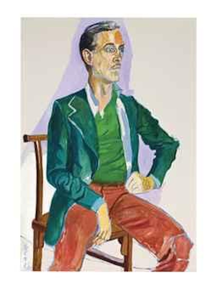 Portrait of Frederic Mueller by Alice Neel