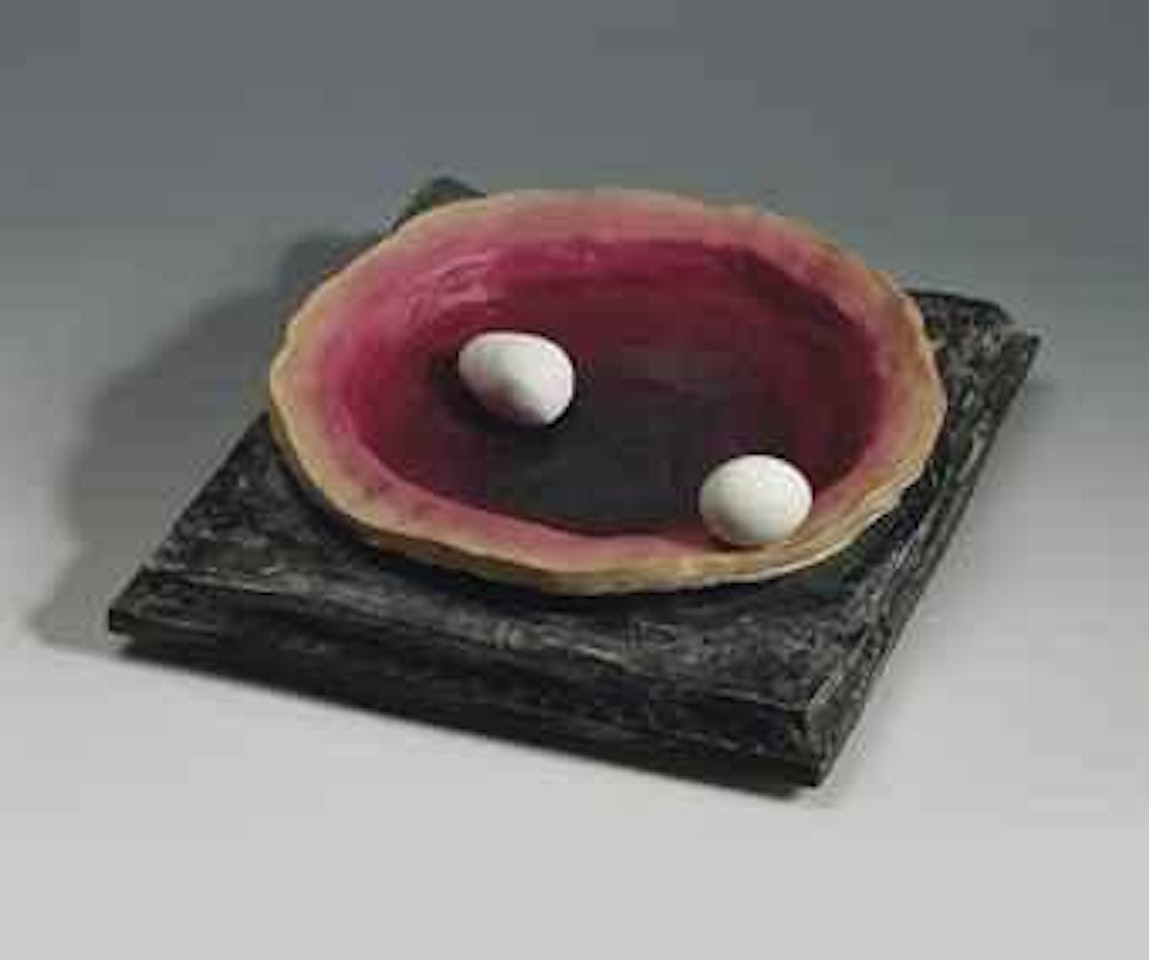 Untitled (Eggshell) by Urs Fischer