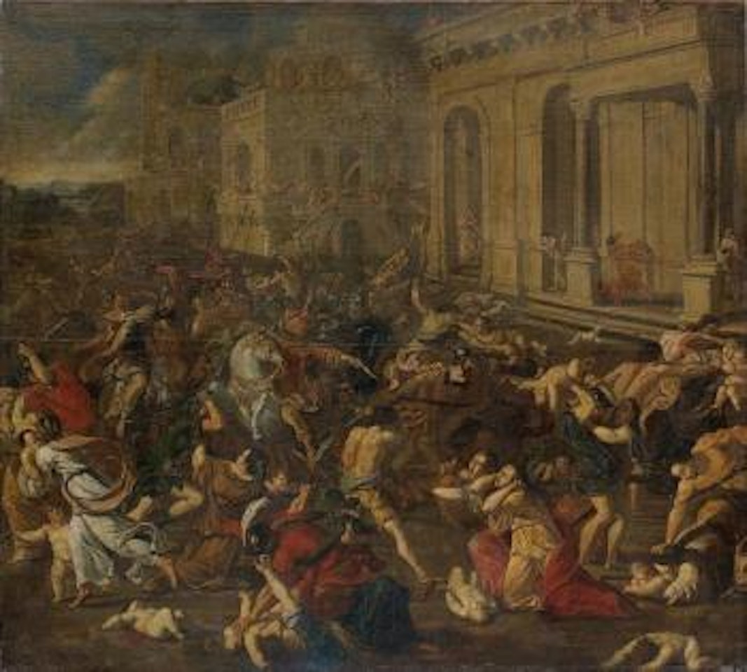 Le Massacre des Innocents by French School by Nicolas Poussin