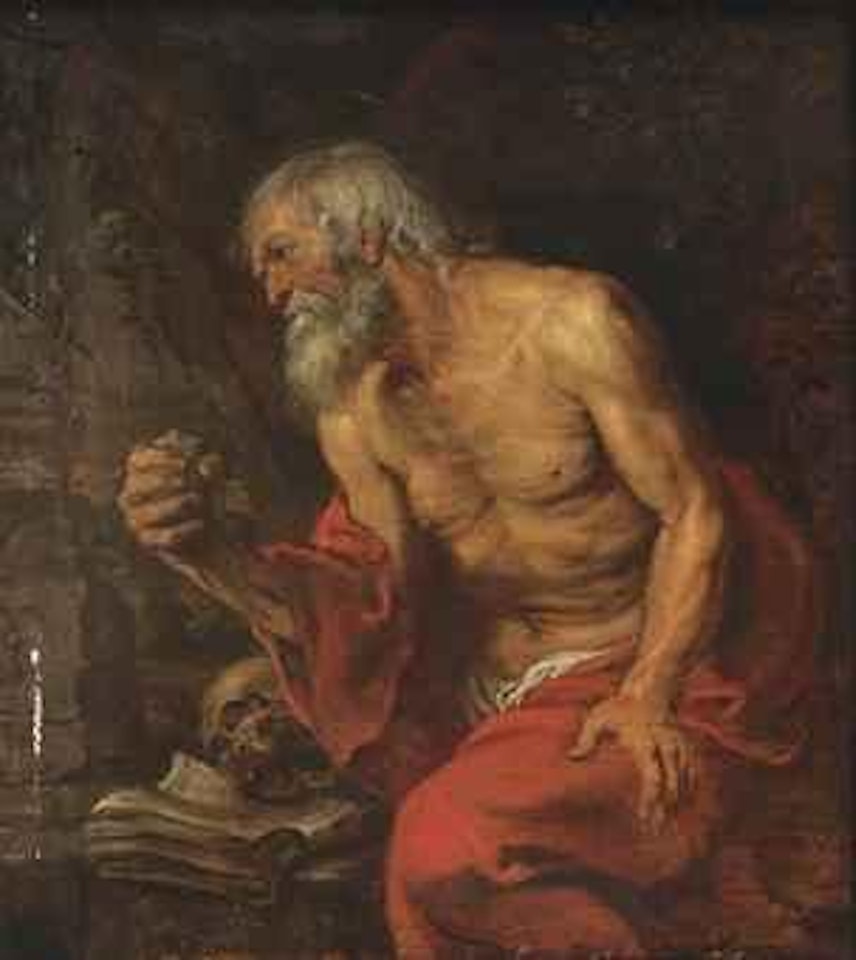 Saint Jerome in the Desert by Anthony van Dyck
