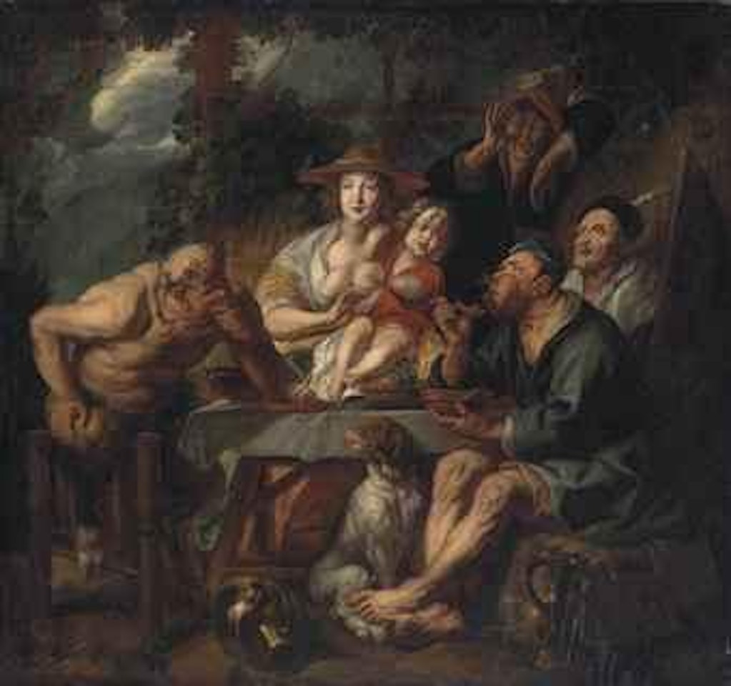 Satyr and Peasant by Jacob Jordaens