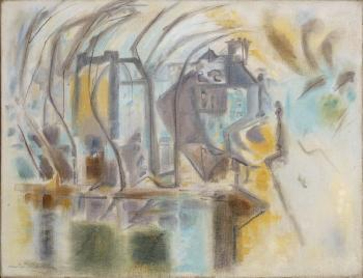 Brouillard au Pont Neuf by André Masson