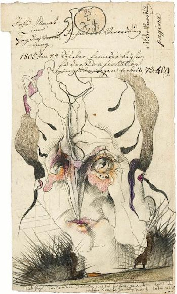 o.T. (Komische Zeichnung) by Horst Janssen
