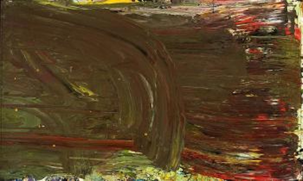 Gemeinschaftsarbeit Lücke-TPT, Frühling - übermalt by A.R. Penck