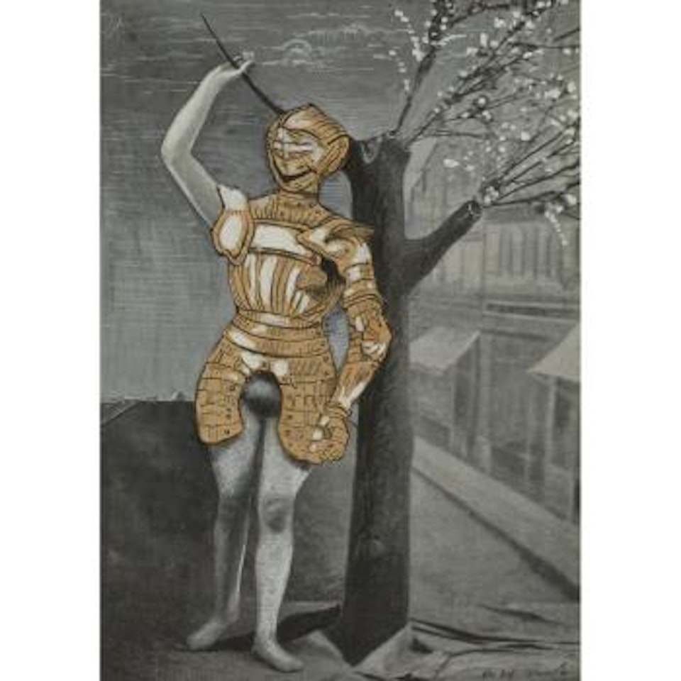 Vanity Fair (The Half-naked Knight) by Max Ernst