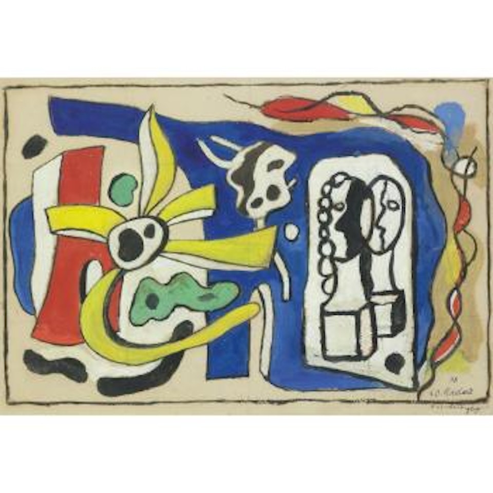 Composition Murale by Fernand Leger
