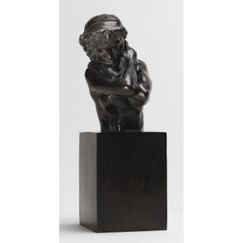 Buste De Jeune Fille Au Serpent by Auguste Rodin
