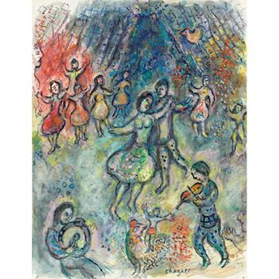 Les Danseurs by Marc Chagall