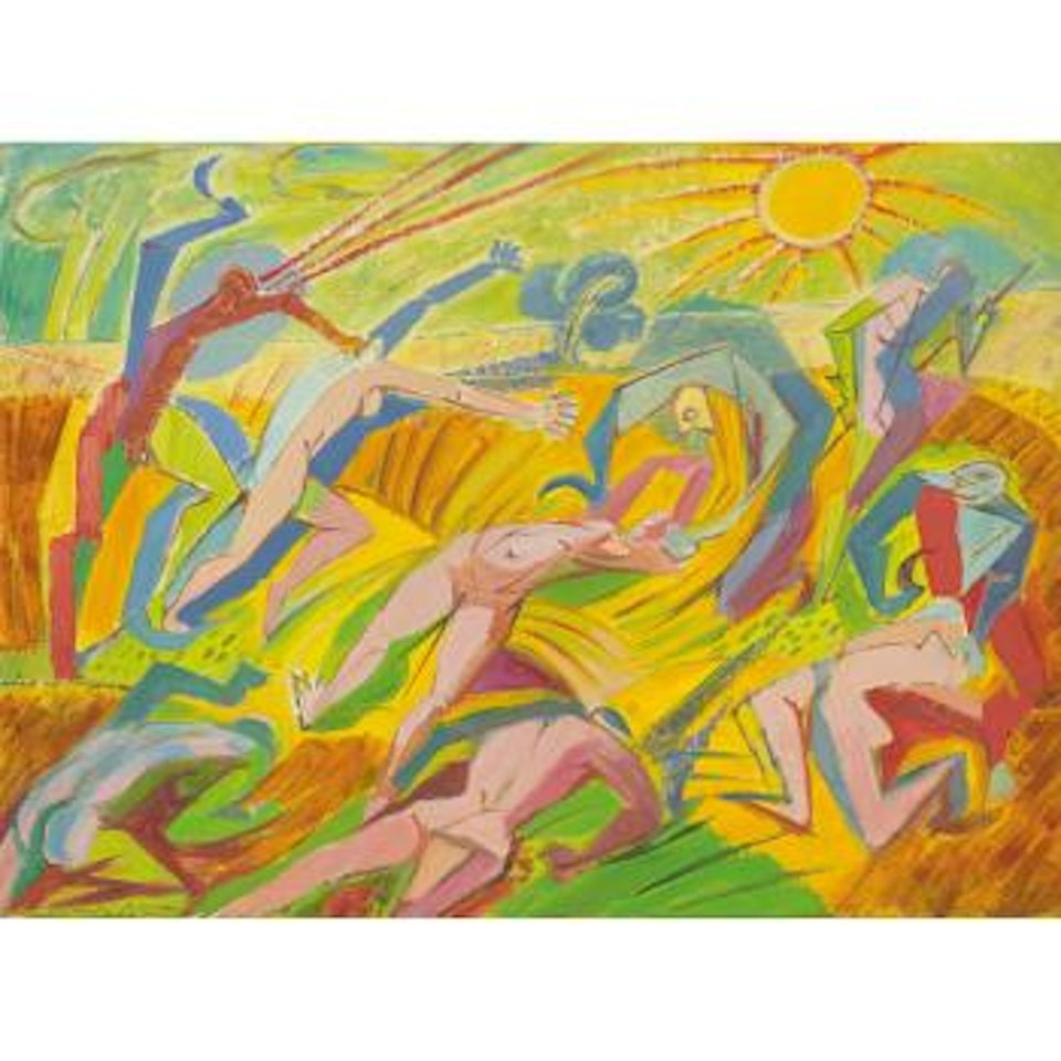 Massacre Au Soleil by André Masson