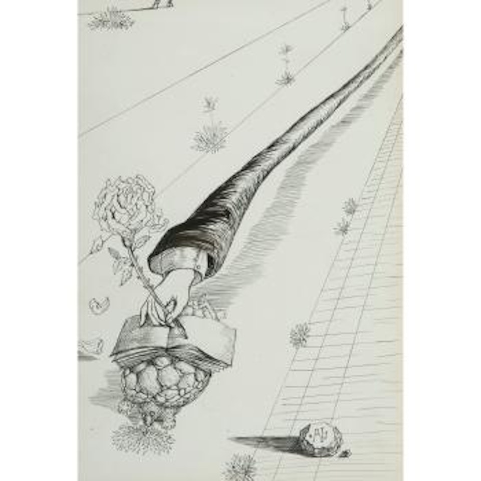 Look Ma, I'm Writing by Salvador Dali