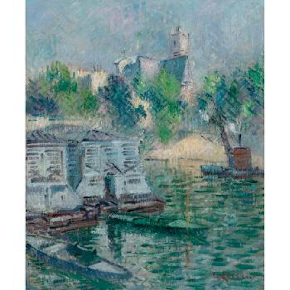 Saint-gervais, Paris by Gustave Loiseau