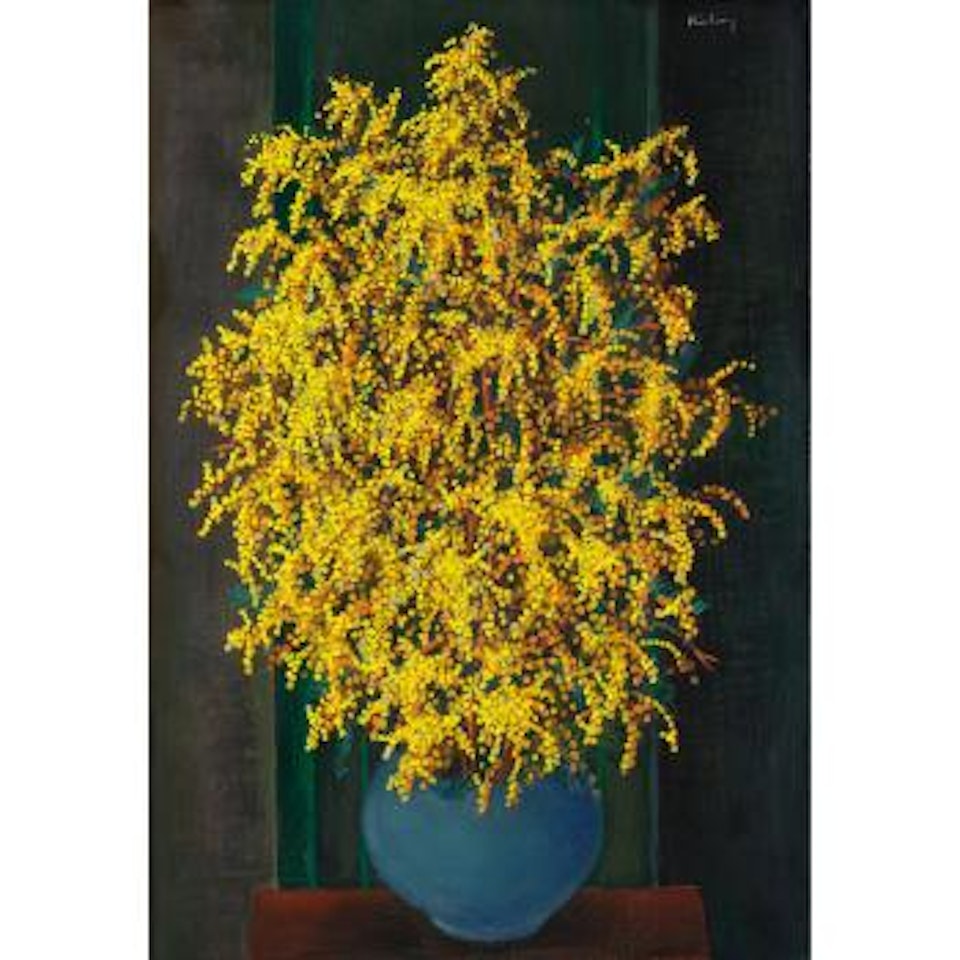 Nature Morte Avec Mimosas by Moïse Kisling