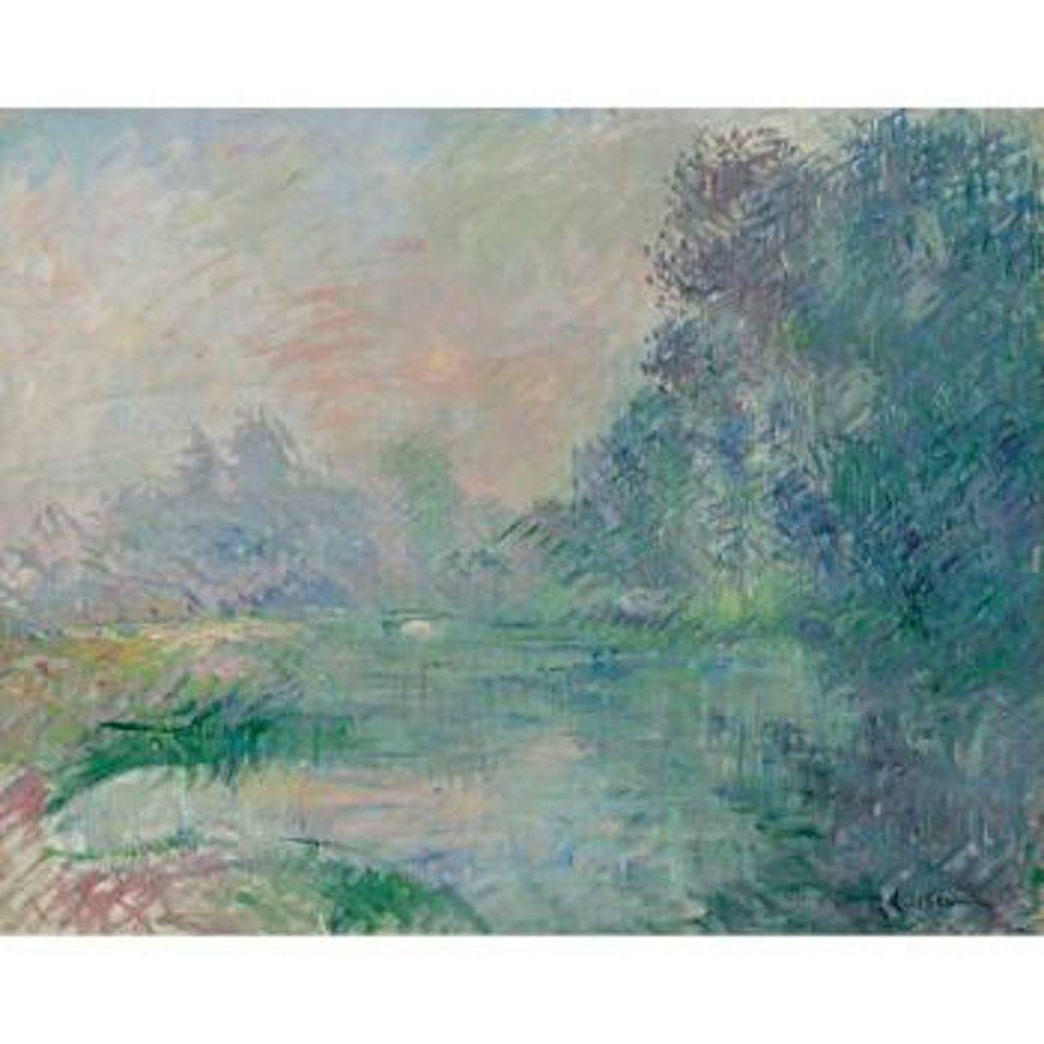 Bord De L'eure, Effet Du Matin by Gustave Loiseau