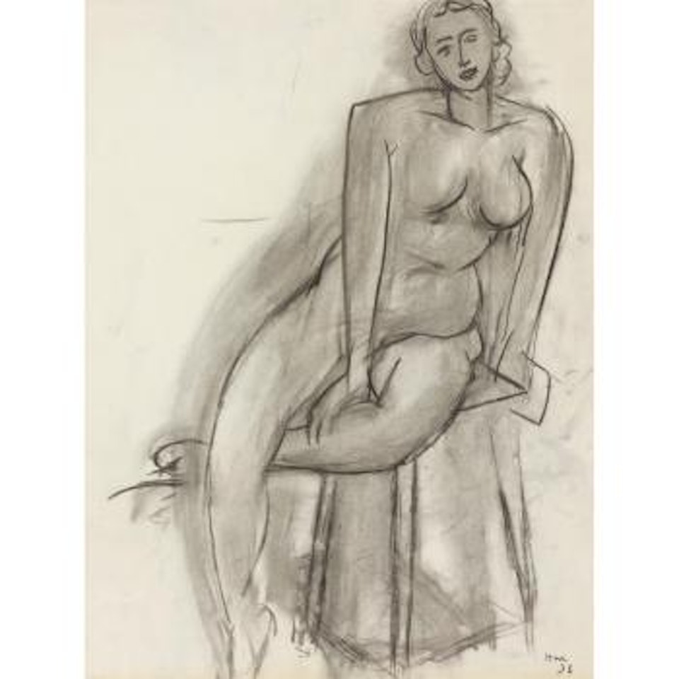 Nu Au Tabouret by Henri Matisse