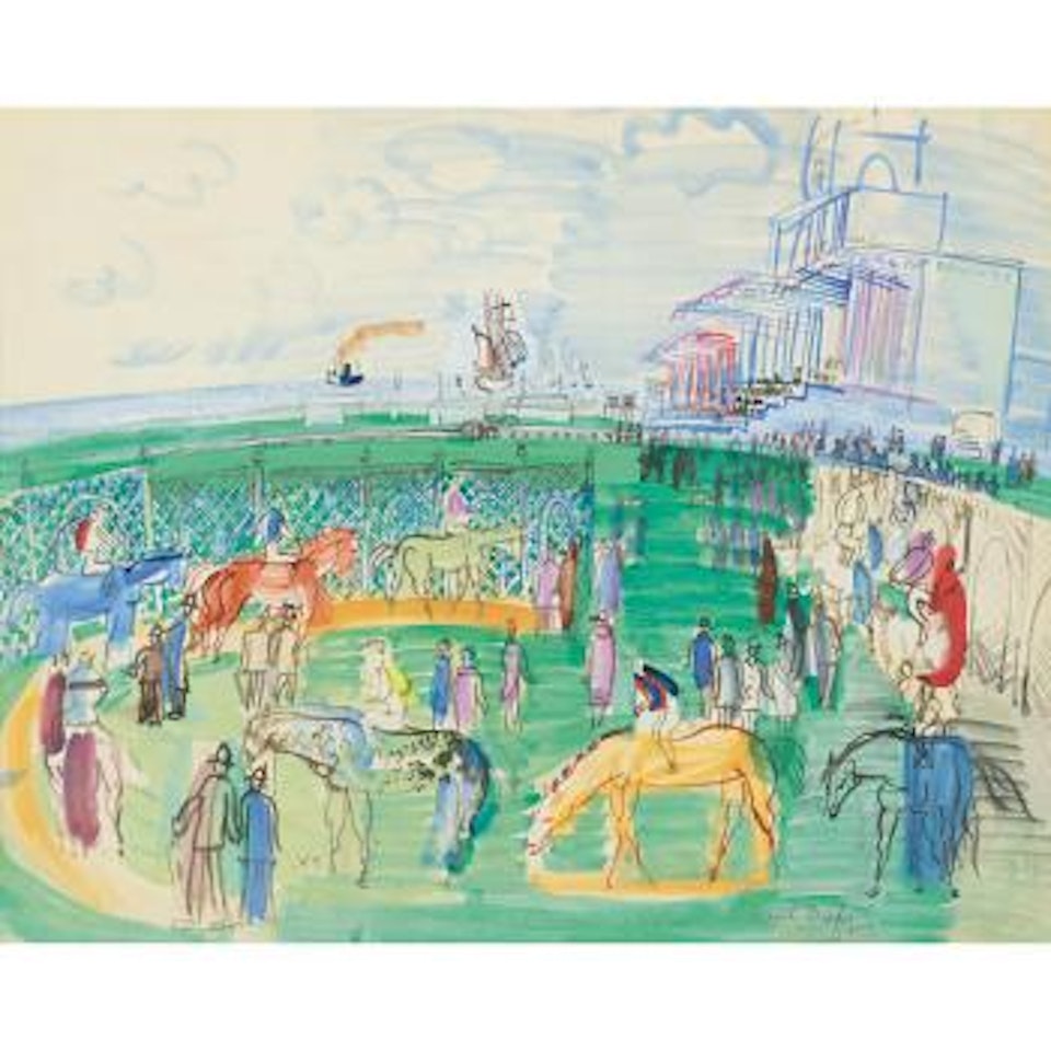 Paddock à Nice by Raoul Dufy