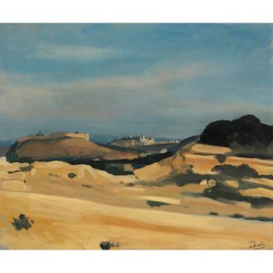 Vue De Villeneuve-lès-avignon by Andre Derain