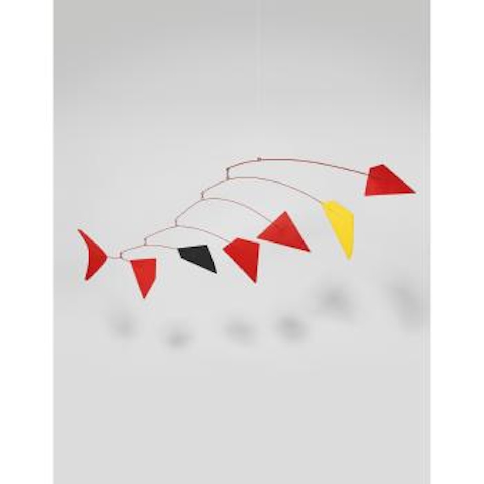 Un Noir Et Un Jaune by Alexander Calder