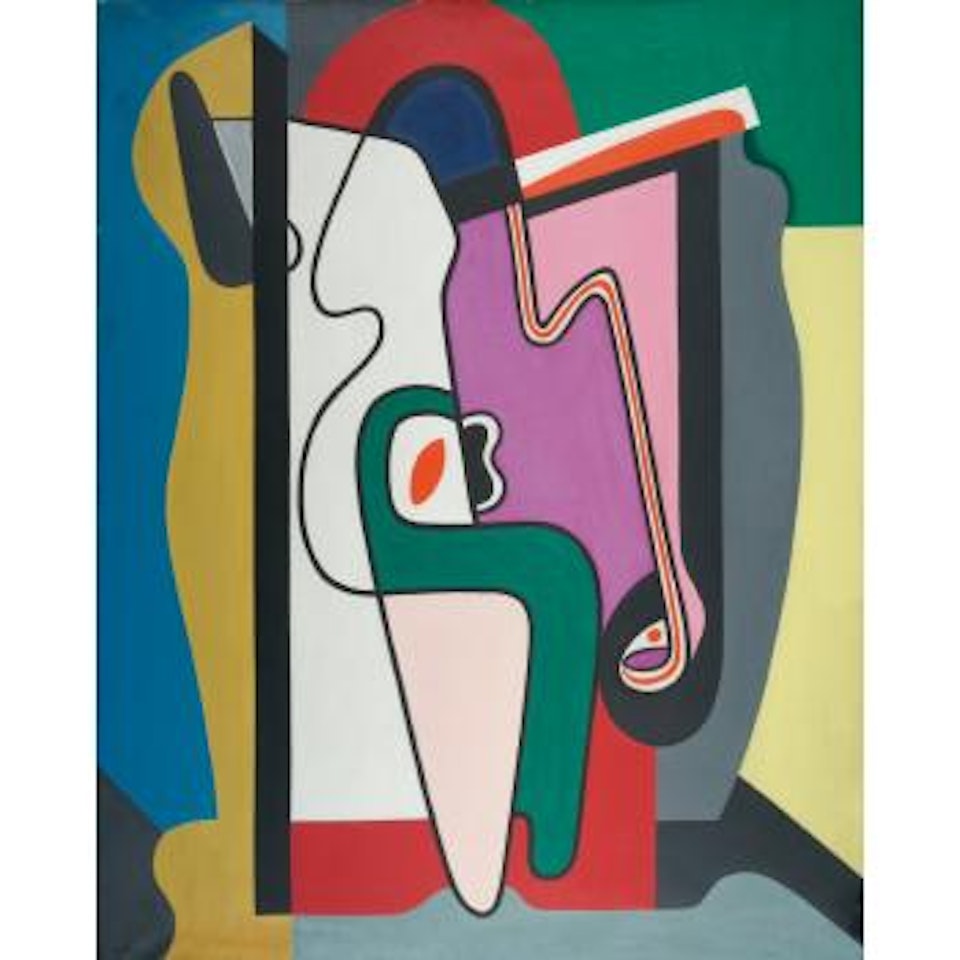 Composition by Auguste Herbin
