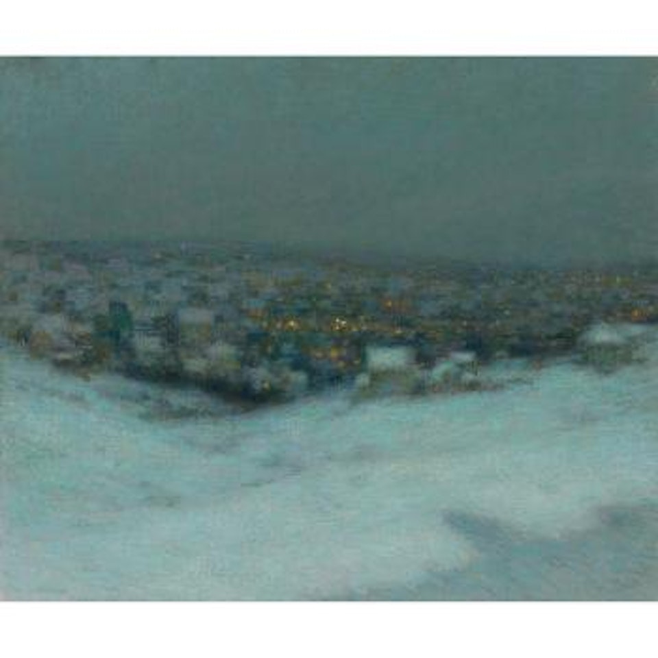 Neige Au Clair De Lune by Henri Le Sidaner