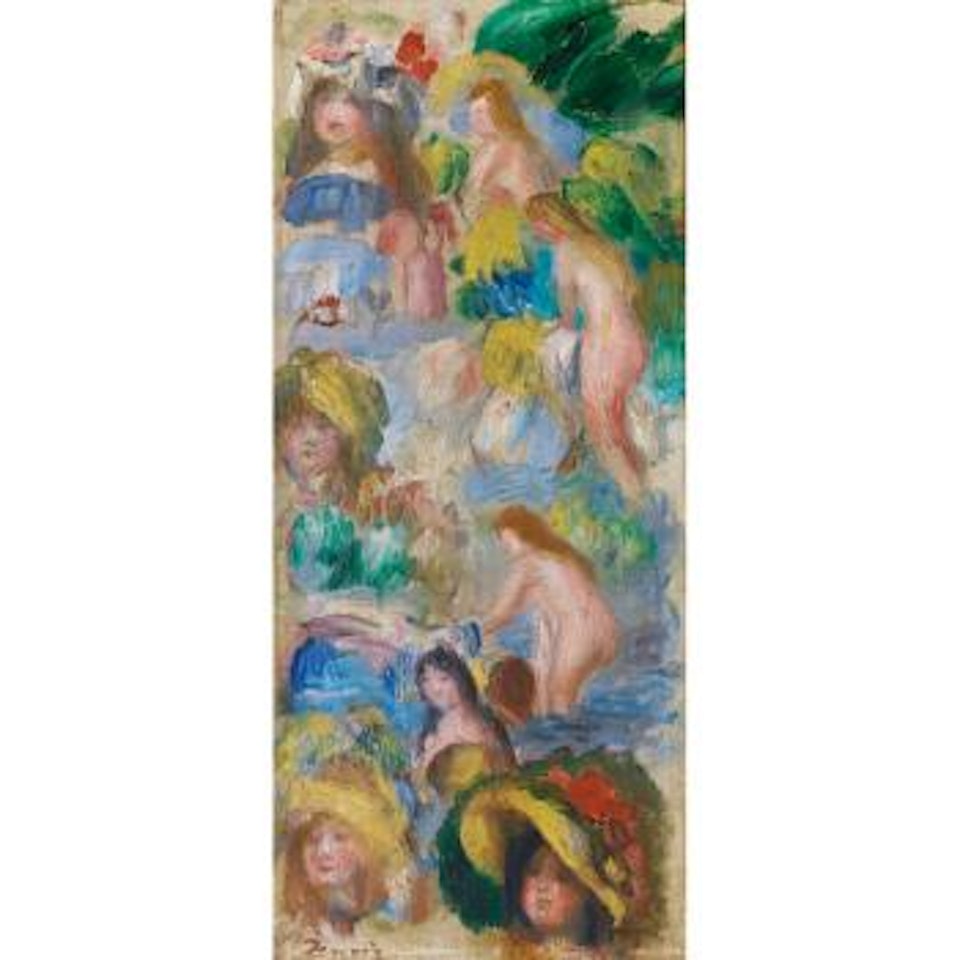 Études De Personnages by Pierre-Auguste Renoir