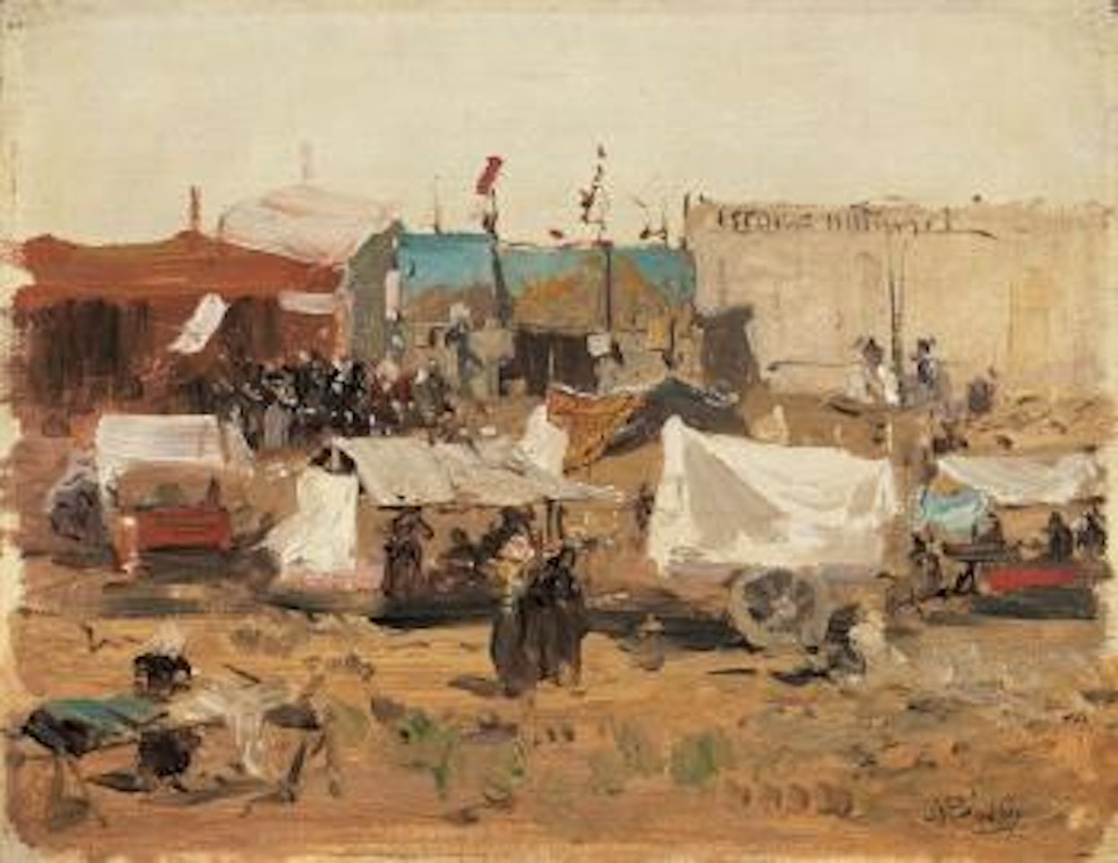 Il mercato by Mose Bianchi