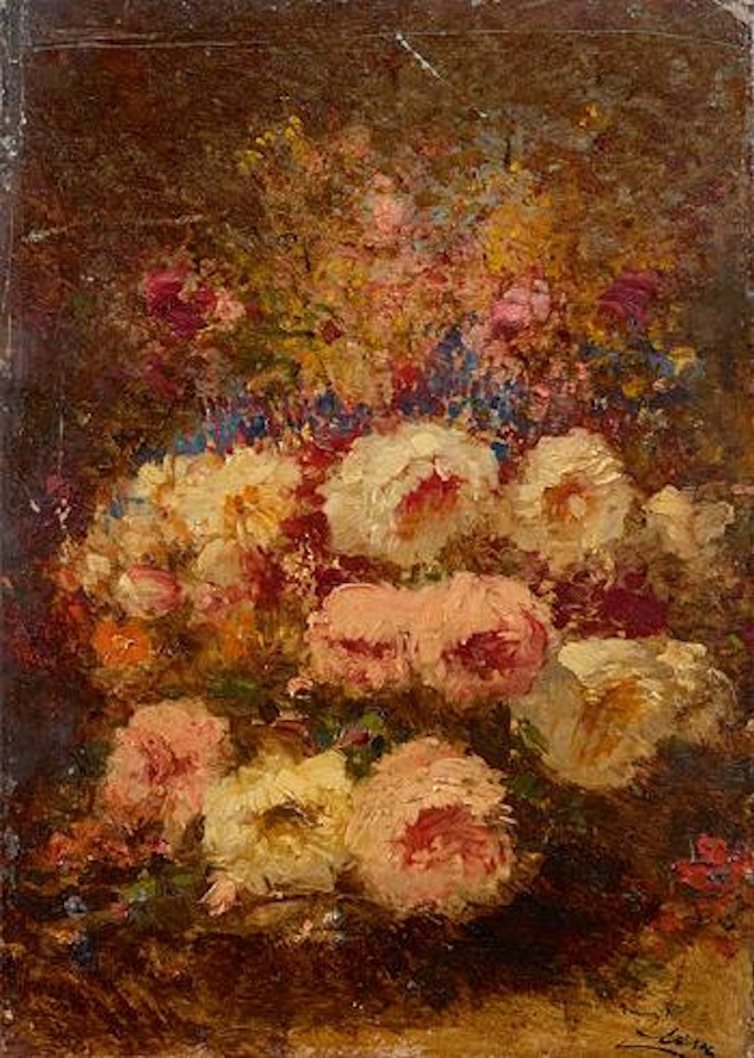 Blumenstillleben by Félix Ziem