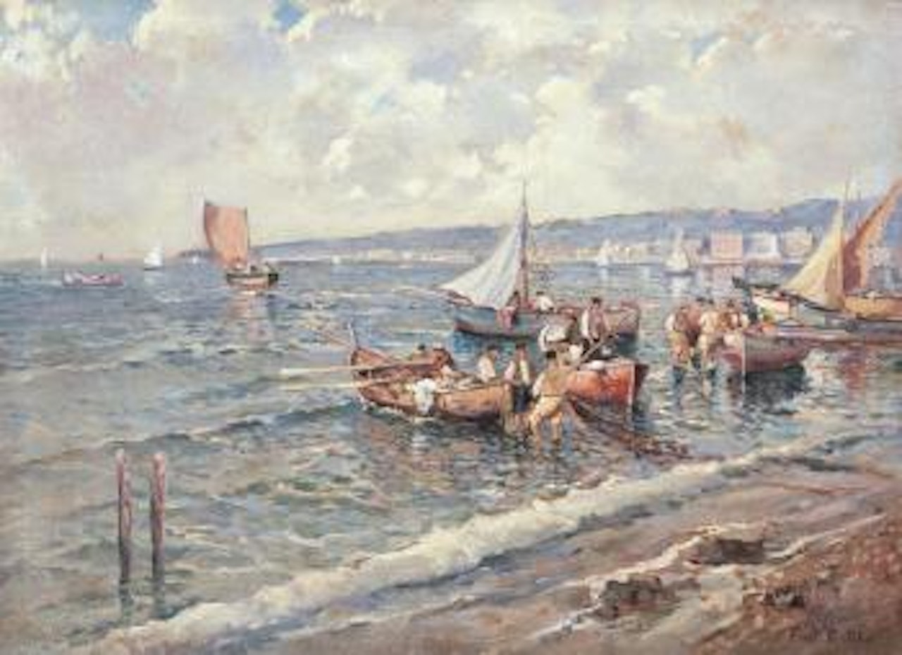 Partenza per la pesca by Fausto Pratella