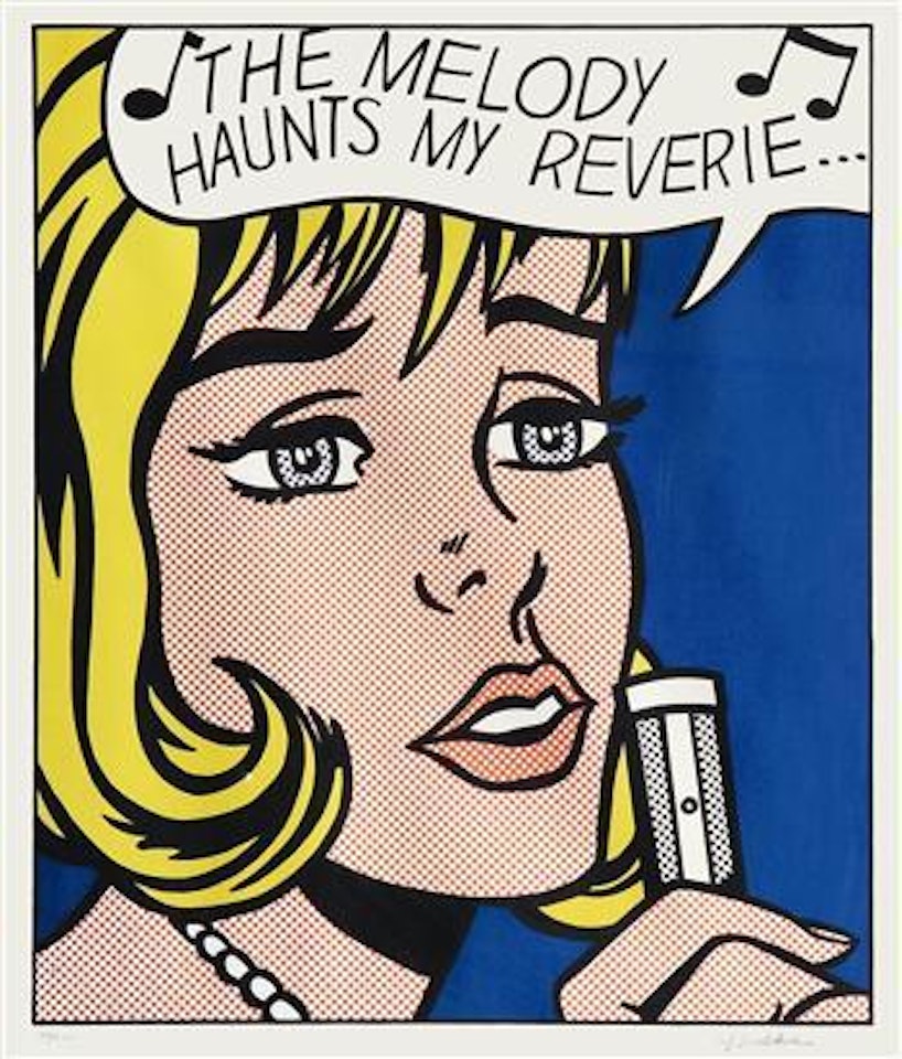 Reverie, from 11 Pop Artists portfolio, volume II by Roy Lichtenstein