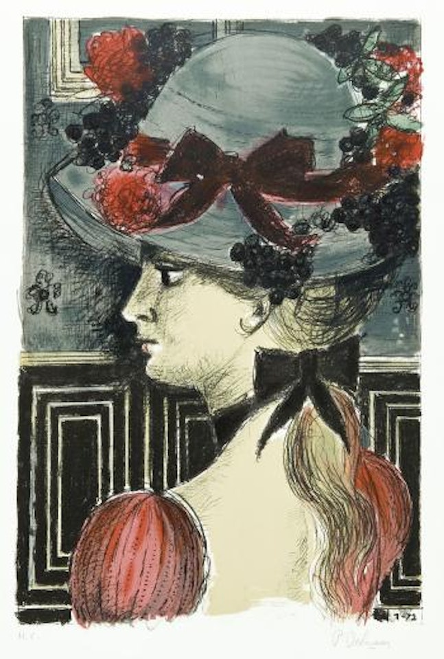 Chapeau 1900 by Paul Delvaux