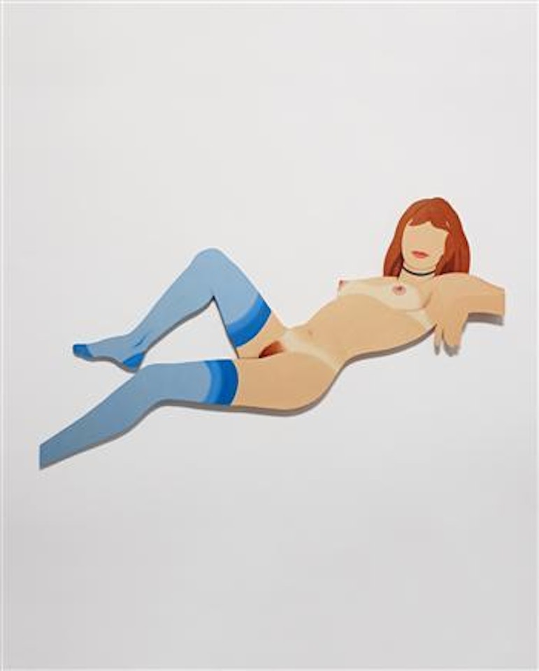 Reclining Stockinged Nude #6 by Tom Wesselmann